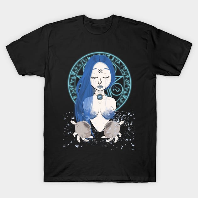 Aquarius aquarium T-Shirt by marko0z